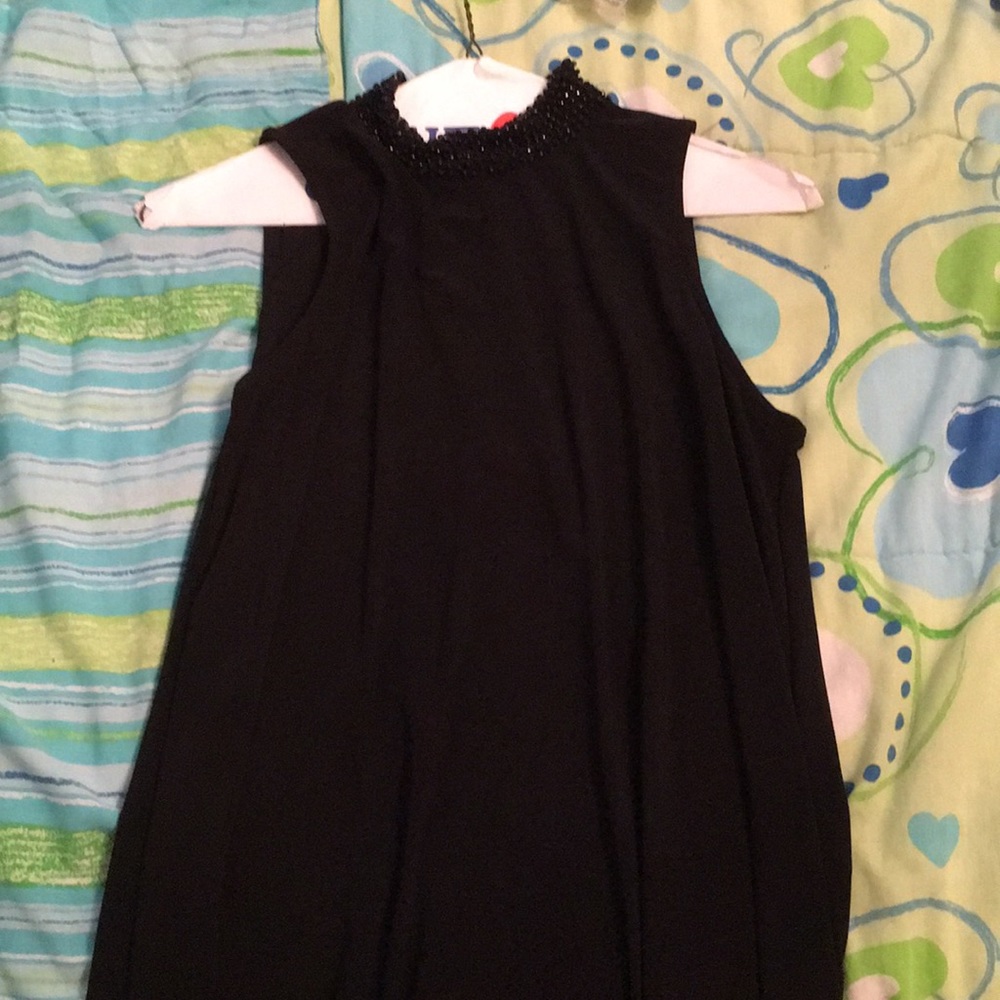 black dress